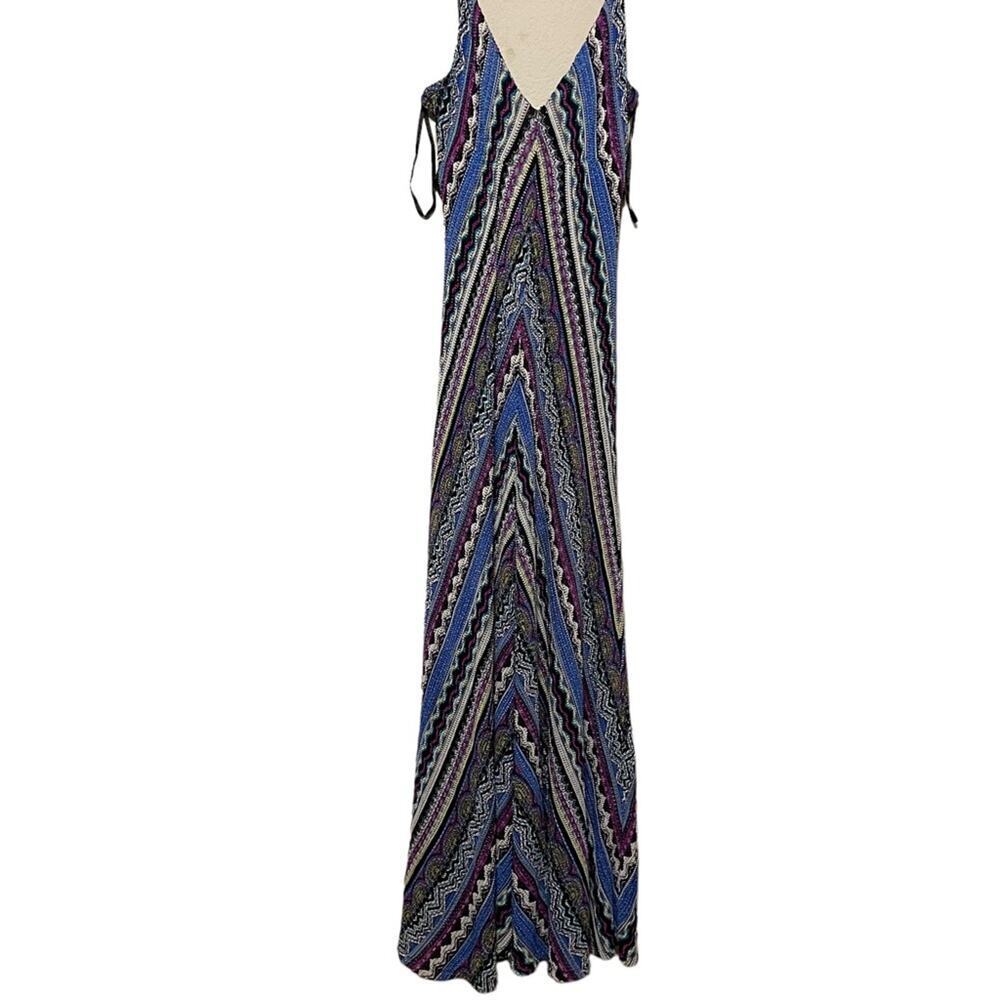 Cache Striped Maxi‎ Dress